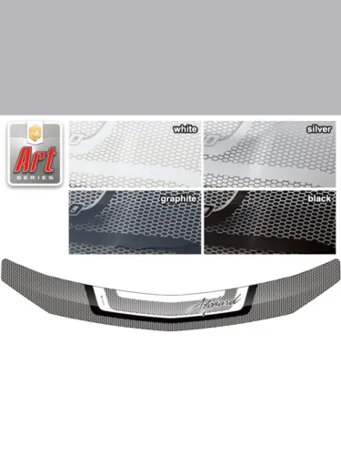 Дефлектор капота Серия Art графит Toyota Alphard  2003–2008