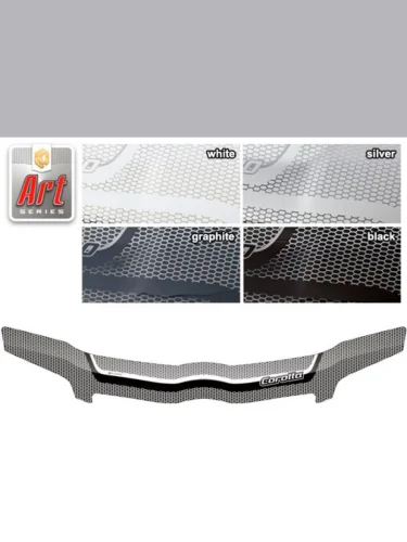 Дефлектор капота Серия Art графит Toyota Corolla Fielder 2004-2006