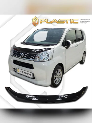 Дефлектор капота Classic черный Daihatsu Move  2014-н.в.