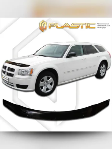 Дефлектор капота Classic черный Dodge Magnum  2005-2007