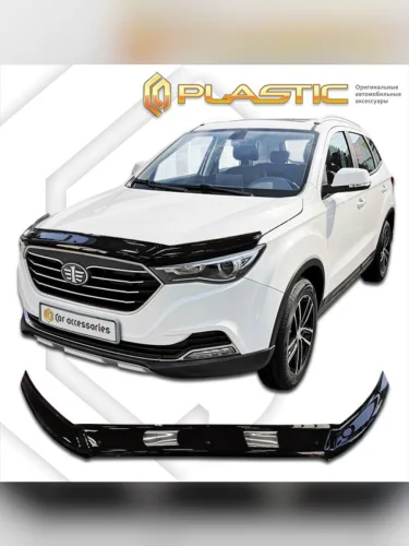 Дефлектор капота Classic черный FAW Besturn X40  2016-н.в.