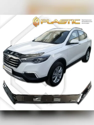 Дефлектор капота Classic черный FAW Besturn Х80  2018-н.в. 