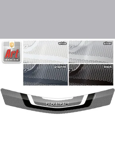Дефлектор капота Серия Art графит Toyota Prius Right hand drive 2003-2011