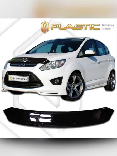 Дефлектор капота Classic черный Ford C-MAX  2011–н.в.