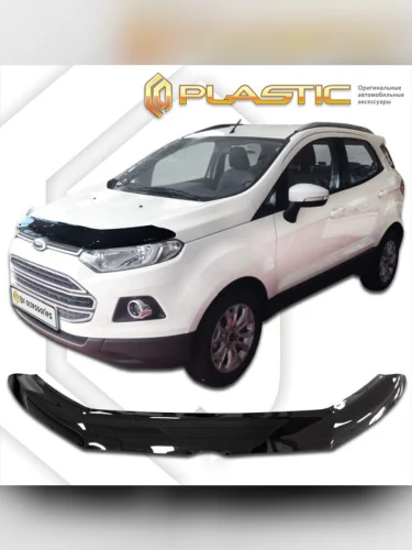 Дефлектор капота Classic черный Ford EcoSport  2014–2017