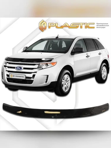 Дефлектор капота Classic черный Ford Edge  2011–н.в.