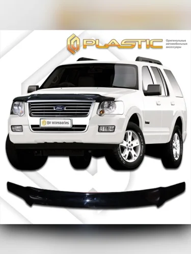 Дефлектор капота Classic черный Ford Explorer  2005-2010