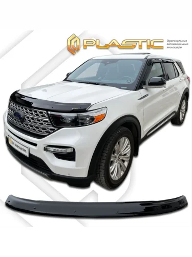 Дефлектор капота Classic черный Ford Explorer VI поколение, джип/suv 5 дв., рынок США  2019 - н.в.