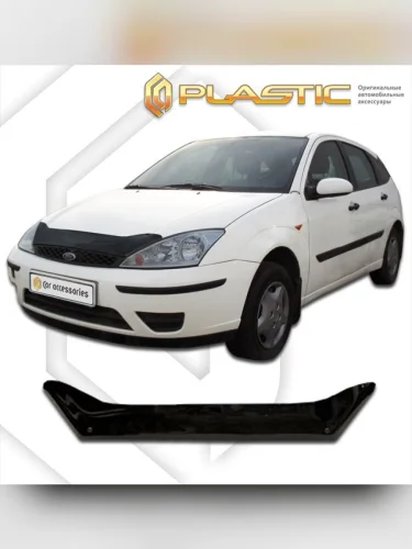 Дефлектор капота Classic черный Ford Focus  1998-2004