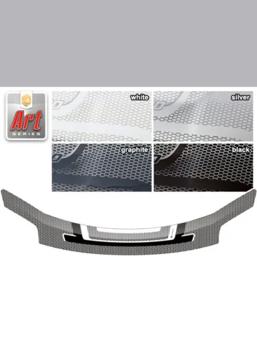 Дефлектор капота Серия Art графит Toyota Sienta Dice 2011-2015