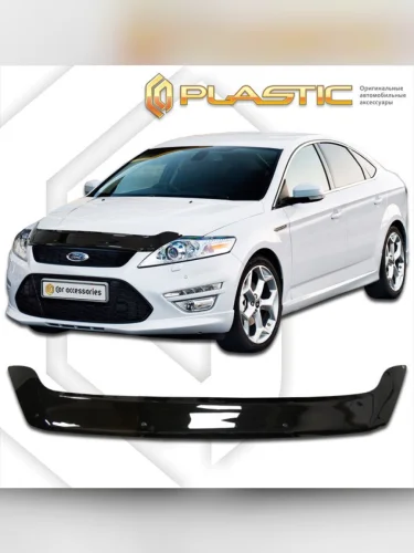 Дефлектор капота Classic черный Ford Mondeo Рестайлинг 2010–н.в.