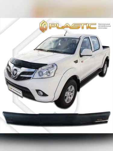 Дефлектор капота Classic черный Foton Tunland  2012 - 2019