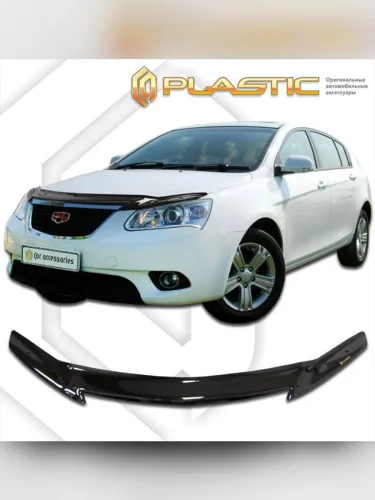Дефлектор капота Classic черный Geely Emgrand хэтчбэк 2012–н.в.