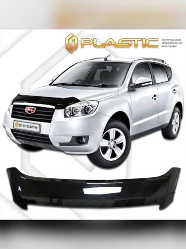 Дефлектор капота Classic черный Geely Emgrand X7  2014–2018