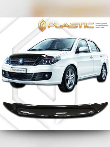 Дефлектор капота Classic черный Geely GC6  2014–н.в.