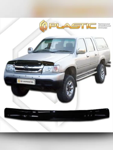 Дефлектор капота Classic черный Great Wall Deer G5  2003-2008