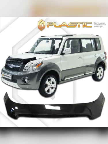 Дефлектор капота Classic черный Great Wall Hover M2  2013–н.в. 