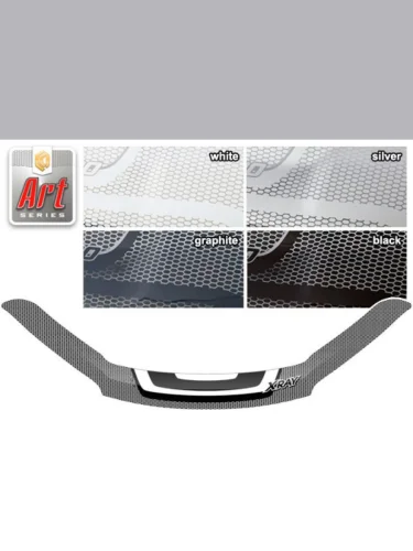 Дефлектор капота Серия Art графит ВАЗ LADA X-Ray  2016-н.в.