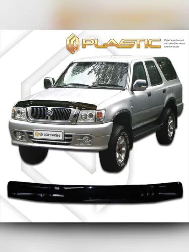 Дефлектор капота Classic черный Great Wall Safe  2002-2010