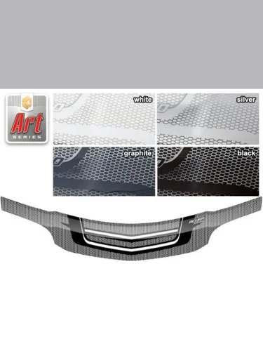 Дефлектор капота Серия Art серебро Acura MDX  2001-2006