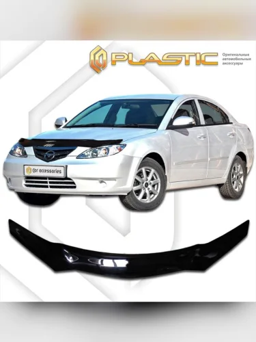 Дефлектор капота Classic черный Haima 3 2011-2013