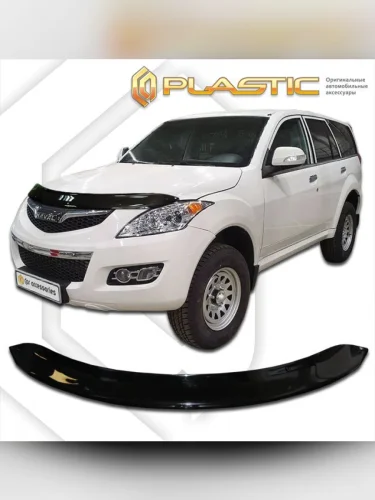 Дефлектор капота Classic черный Haval H5  2020–н.в. 