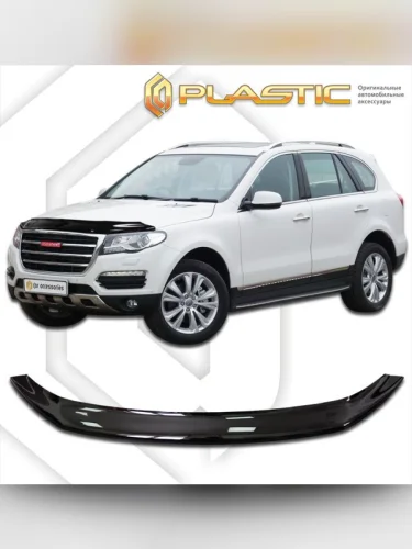 Дефлектор капота Classic черный Haval H8  2015–н.в. 
