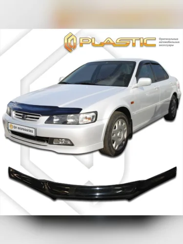 Дефлектор капота Classic черный Honda Accord  1997-2001