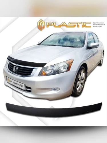 Дефлектор капота Classic черный Honda Accord  2008-2012