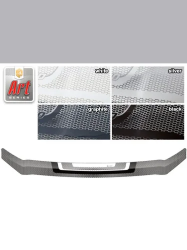 Дефлектор капота Серия Art серебро Geely Atlas Pro suv 5 дв. 06.2019 - н.в.