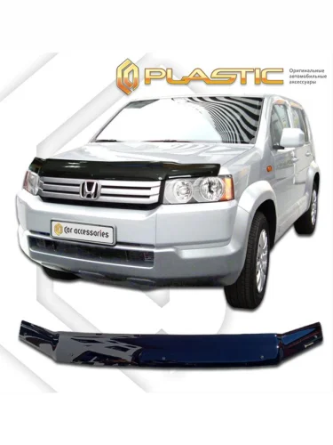 Дефлектор капота Classic черный Honda Crossroad II поколение, джип/suv 5 дв. 2007-2010