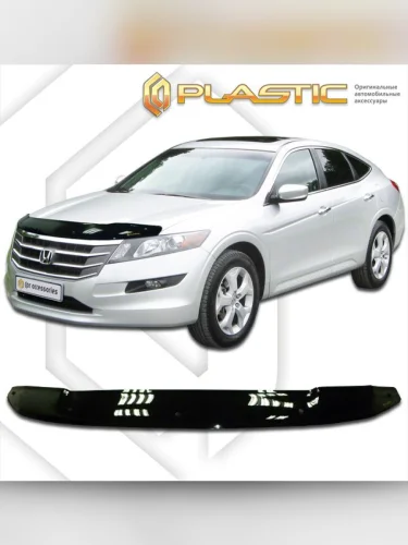 Дефлектор капота Classic черный Honda Crosstour  2010–н.в.