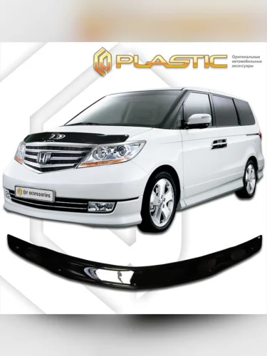 Дефлектор капота Classic черный Honda Elysion Prestige  2006-2008