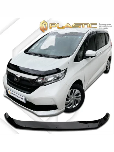 Дефлектор капота Classic черный Honda Freed II поколение, минивэн, рынок Японии 2019 - 2024