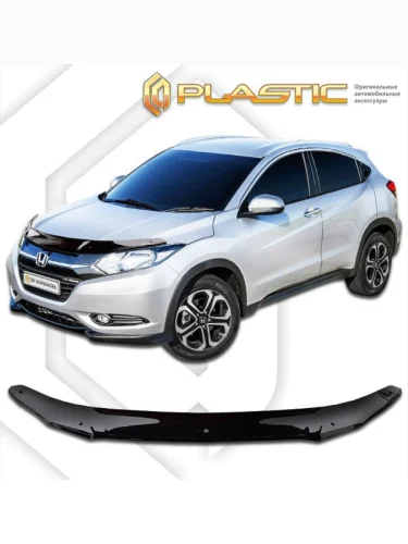 Дефлектор капота Classic черный Honda HR-V  2014–н.в.