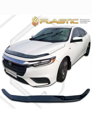 Дефлектор капота Classic черный Honda Insight III поколение, седан 2018 - 2022
