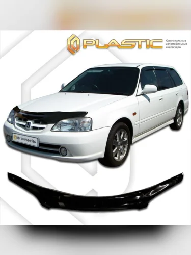 Дефлектор капота Classic черный Honda Orthia  1999-2002
