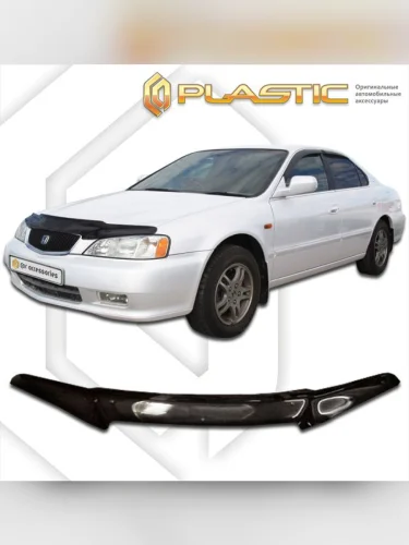 Дефлектор капота Classic черный Honda Saber  1999-2001