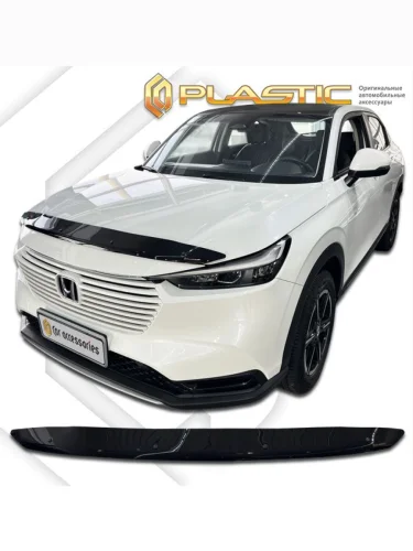 Дефлектор капота Classic черный Honda Vezel II поколение, джип/suv 5 дв.  2021 - н.в.