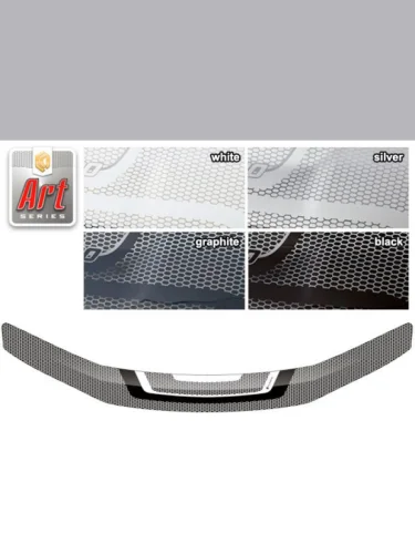 Дефлектор капота Серия Art серебро Lexus HS250h  2009-2018