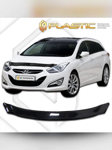 Дефлектор капота Classic черный Hyundai i30 универсал 2012–н.в.