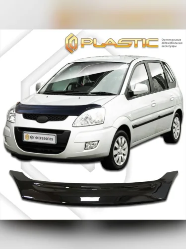 Дефлектор капота Classic черный Hyundai Matrix  2009