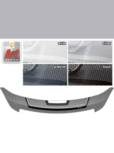 Дефлектор капота Серия Art серебро Nissan Bluebird Sylphy  2005-2012