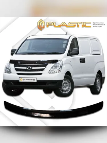 Дефлектор капота Classic черный Hyundai Starex  2008–н.в.