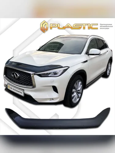 Дефлектор капота Classic черный Infiniti QX50  2017–н.в. 