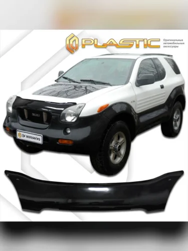 Дефлектор капота Classic черный Isuzu VehiCross  1997-2001