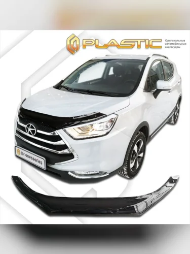Дефлектор капота Classic черный JAC S3 I поколение, джип/suv 5 дв., рынок России 2016 - 2023