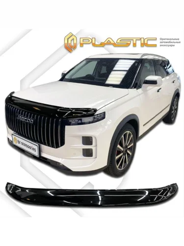 Дефлектор капота Classic черный Jaecoo J7 I поколение, джип/suv 5 дв. 2023 - н.в.
