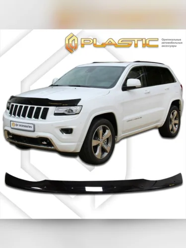 Дефлектор капота Classic черный Jeep Grand Cherokee  2010–н.в.