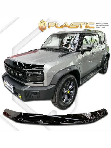 Дефлектор капота Classic черный Jetour T2 I поколение, джип/suv 5 дв. 2023 - н.в.